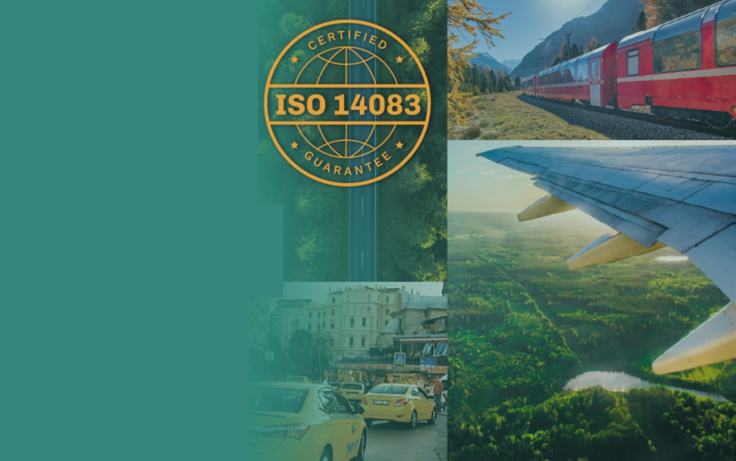 ISO 14083 order-level logistics carbon emission calculation framework