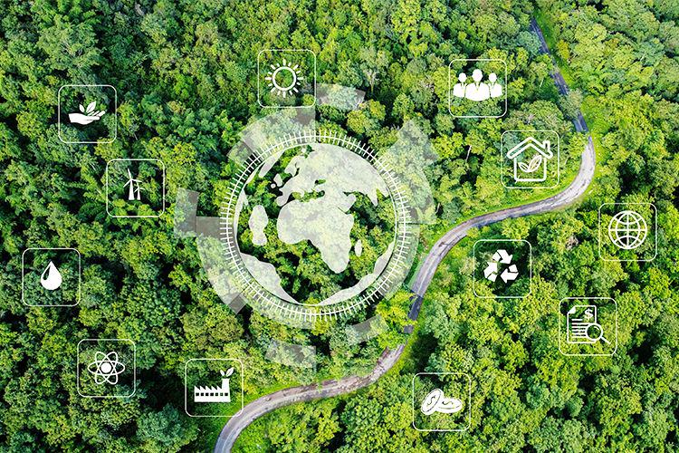 Sustainability roadmap software with consistent emissions data baseline