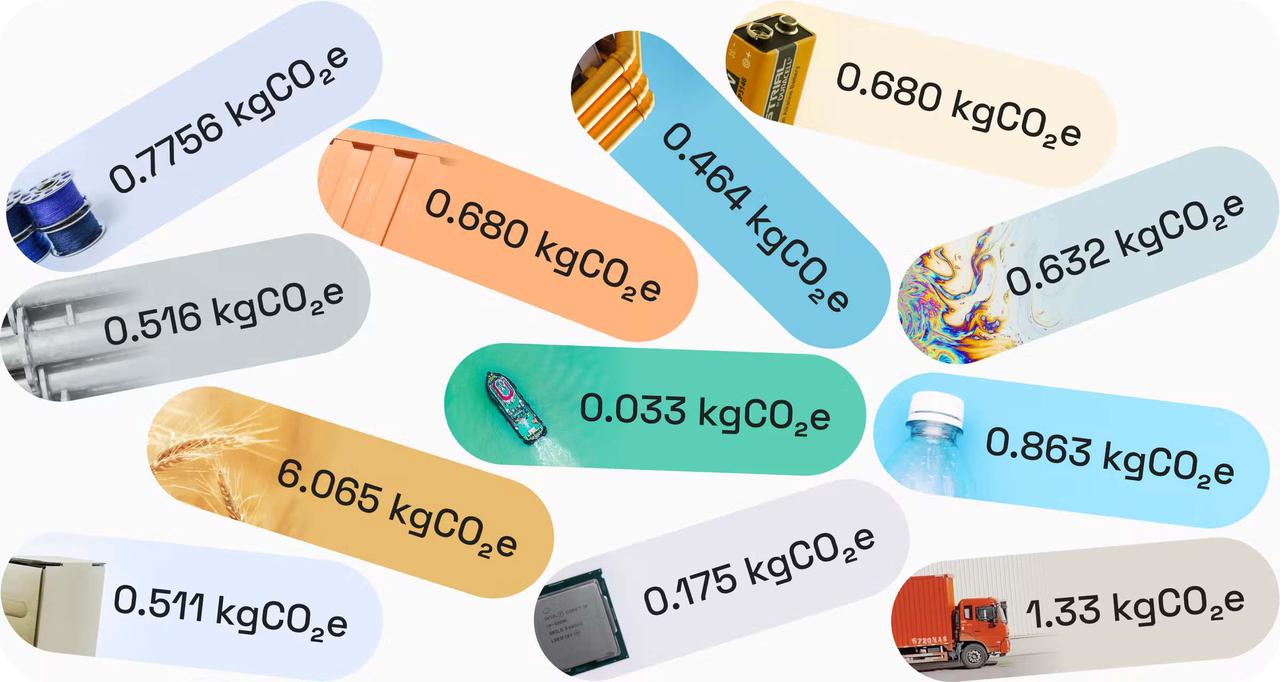 Emission factor database selection for accurate carbon accounting